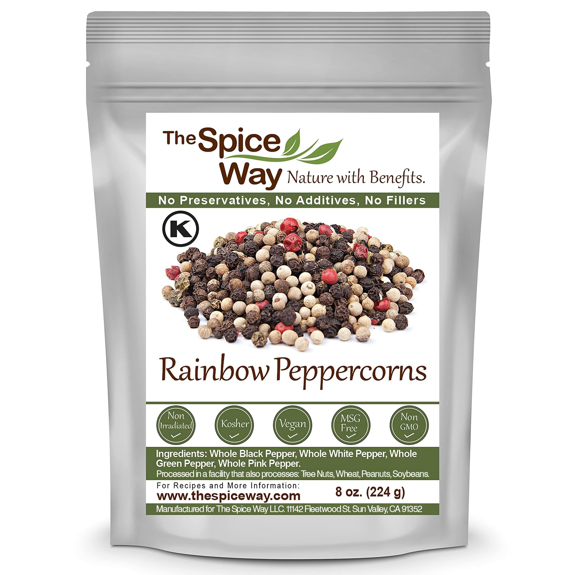 The Spice Way Rainbow Peppercorn Blend - Colorful Flavor for Culinary Enthusiasts
| The Spice Way Rainbow Peppercorn Bl
